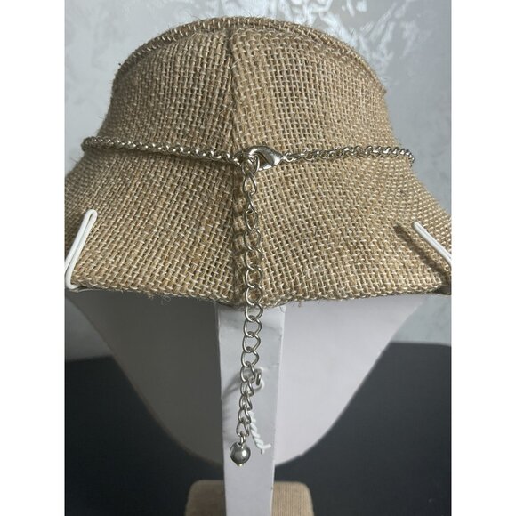 Red Heart Pendant Necklace With Silver & Red Beads Adjustable - Picture 4 of 4